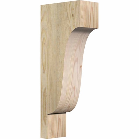 Ekena Millwork Newport Rough Sawn Corbel, Douglas Fir, 4"W x 8"D x 20"H COR04X08X20NEW00RDF